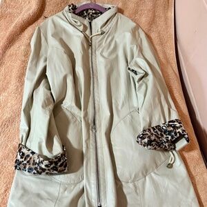 Women's Leather Coat